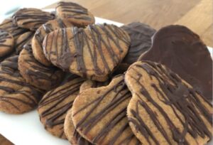 ciasteczka imbirowe bez cukru i masła