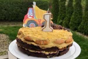 wegański tort dyniowy